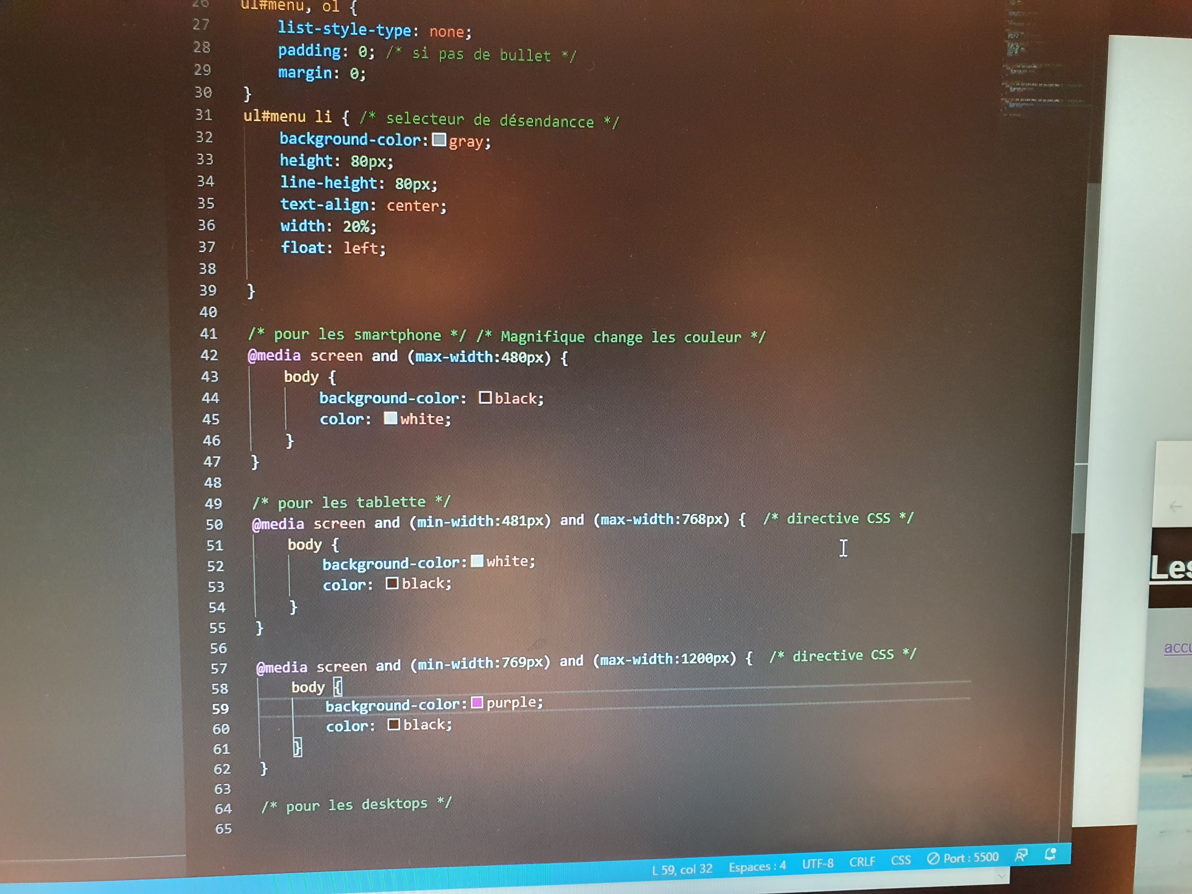 Cours Html/CSS/Java