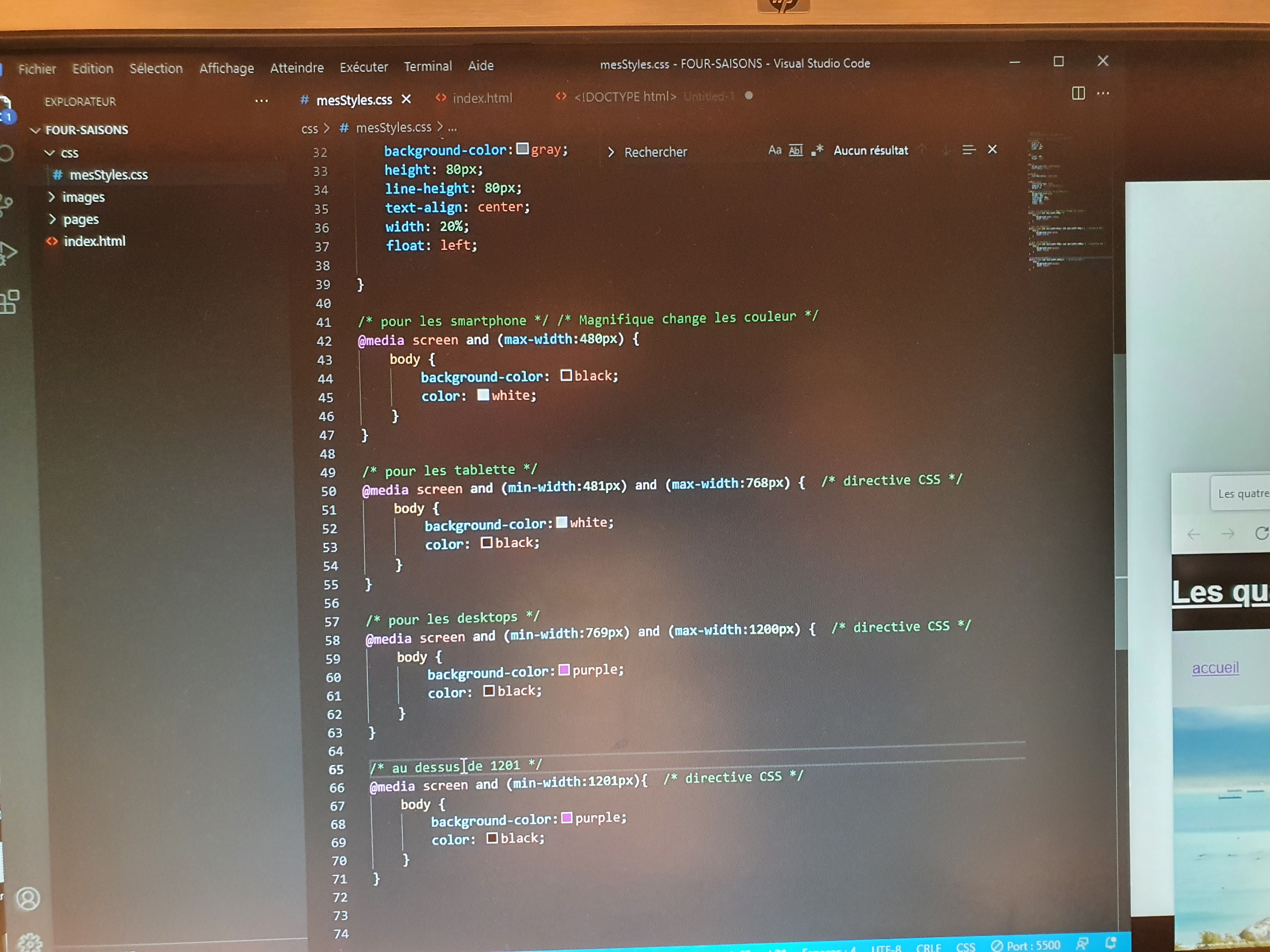 Cours Html/CSS/Java