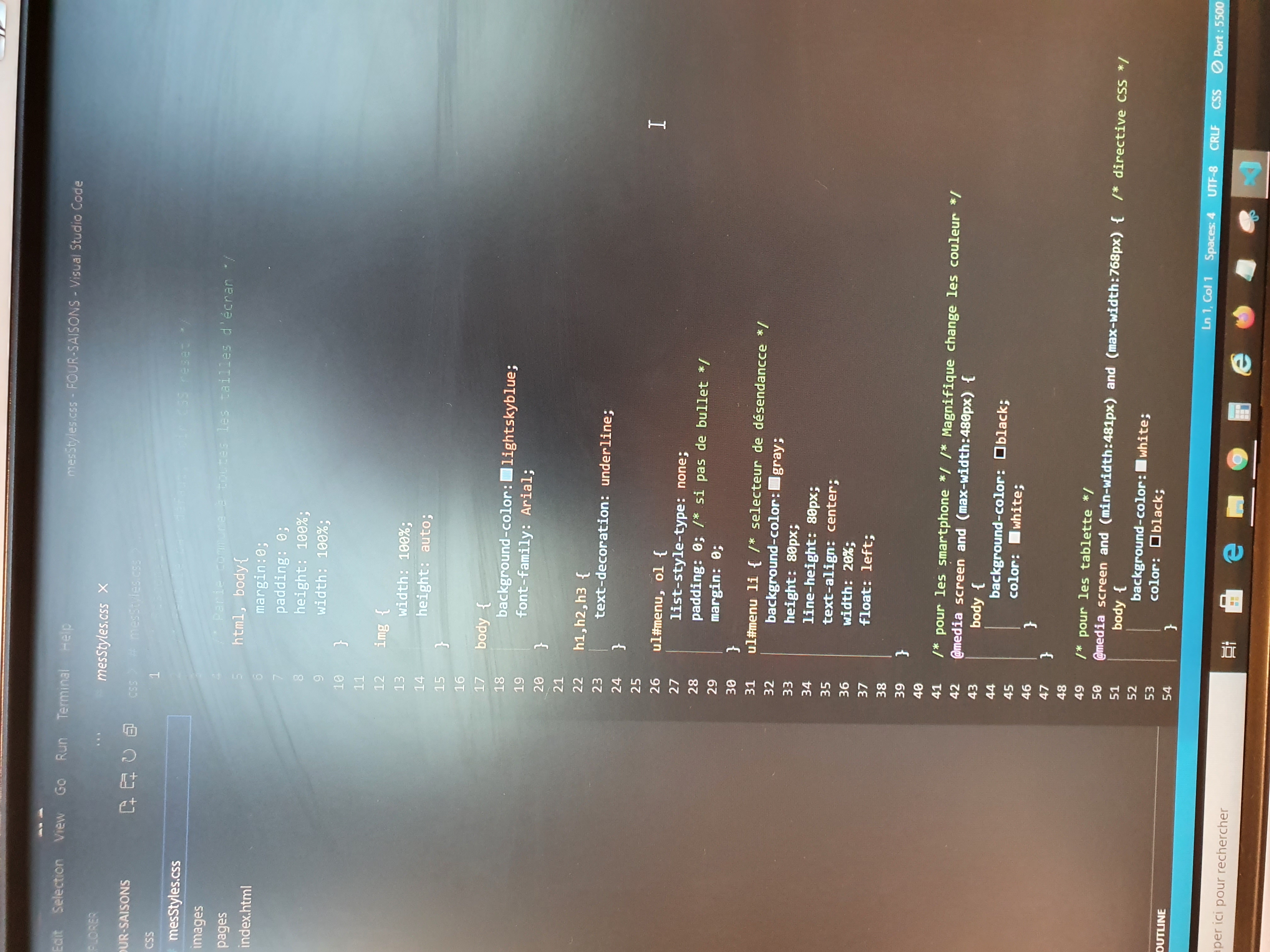 Cours Html/CSS/Java