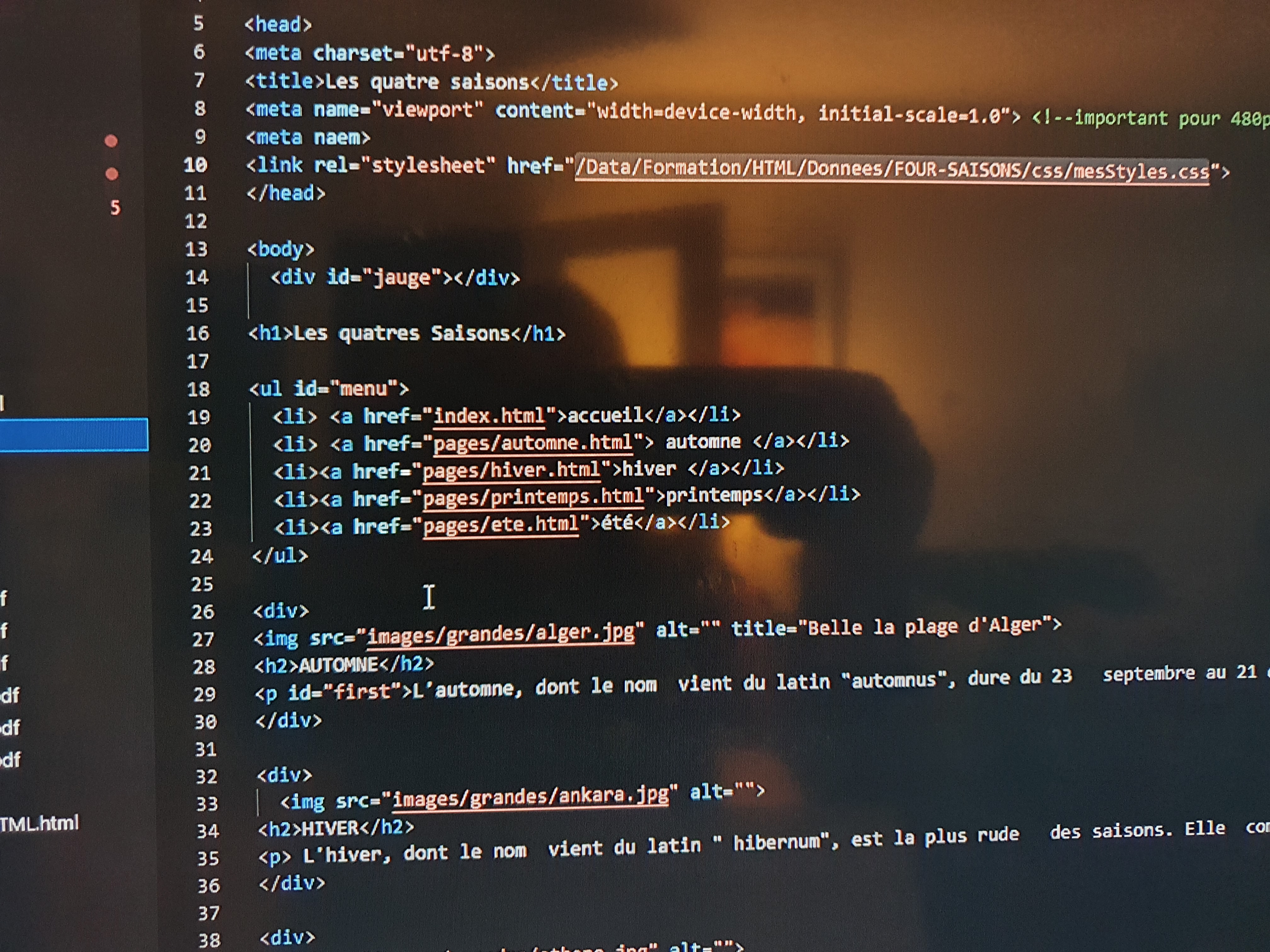 Cours Html/CSS/Java